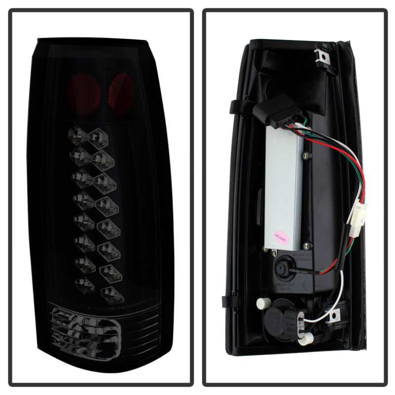 Spyder Chevy C/K Series 1500 88-98/GMC Sierra 88-98 LED Tail Lights Blk Smke ALT-YD-CCK88-LED-BSM - Mammoth Racing -
