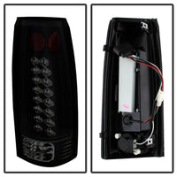 Spyder Chevy C/K Series 1500 88-98/GMC Sierra 88-98 LED Tail Lights Blk Smke ALT-YD-CCK88-LED-BSM - Mammoth Racing -