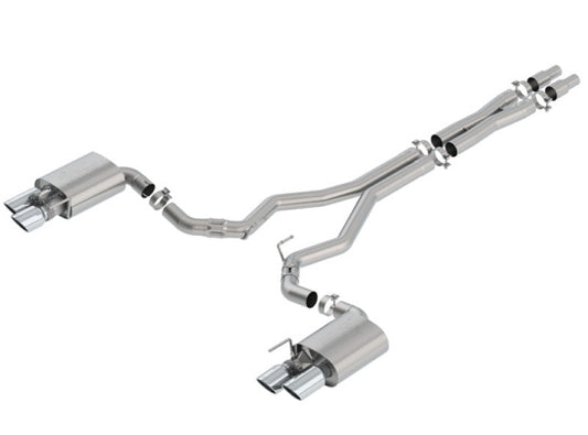 Borla 2018 Ford Mustang GT 5.0L AT/MT 3in ATAK Catback Exhaust w/ Valves - My Store