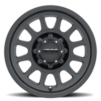 Method Mr703 17x8.5 0mm Offset 8x6.5 130.81mm CB Matte Black Wheel - Mammoth Racing -