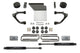 Fabtech 14-18 GM K1500 w/OE Alum. UCA 4in Uniball UCA System w/Rear Stealth Shocks - Mammoth Racing -
