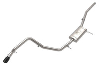 aFe 22-23 Ford Maverick EcoBoost L4 2.0L(t) Vulcan Series 2-1/2in 304 SS Cat-Back w/ Black Tip - Mammoth Racing -