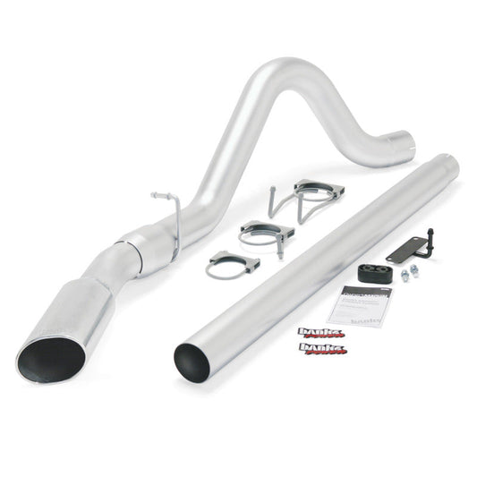 Banks Power 08-10 Ford 6.4L (All W/B) Monster Exhaust System - SS Single Exhaust w/ Chrome Tip - Mammoth Racing -
