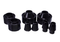 Energy Suspension 07-17 Jeep Wrangler (JK) Black Front & Rear Coil Spring Spacer 1-3/4in Lift Set - Mammoth Racing -