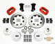 Wilwood Forged Dynalite Front Kit 12.19in Drilled Red Heidts Tri -5 2 inch Drop Spindle - Mammoth Racing -