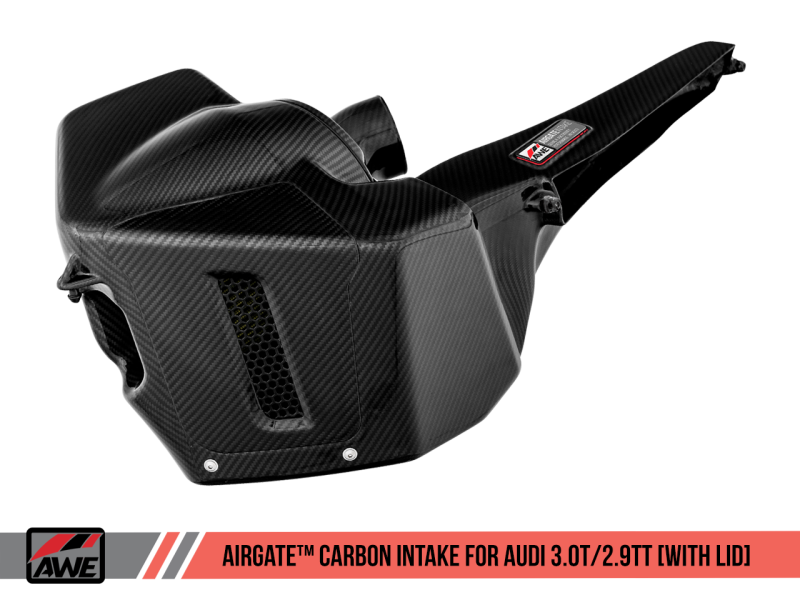 AWE Tuning Audi B9/B9.5 S4/S5/RS5 3.0T Carbon Fiber AirGate Intake w/ Lid - Mammoth Racing -