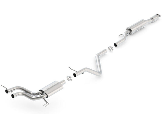 Borla 13-15 Hyundai Veloster Turbo 1.6L AT/MT FWD 2dr Dual Center Rear Exit Cat-Back Exhaust - My Store