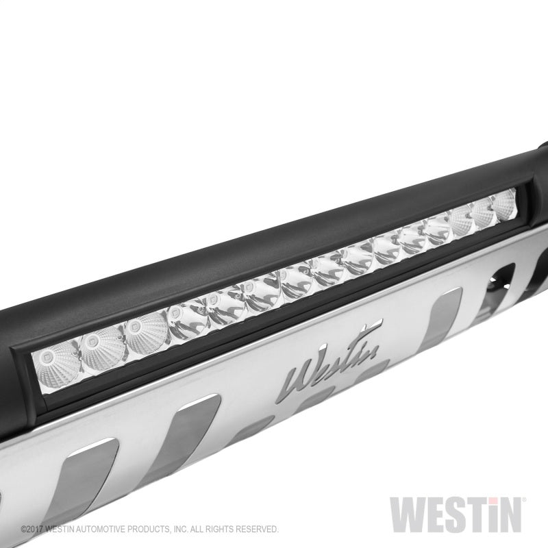 Westin 2015-2018 Ford F-150 Ultimate LED Bull Bar - Textured Black - Mammoth Racing -