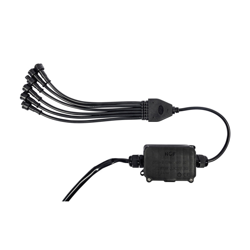 KC HiLiTES C-Series RGB LED Rock Light Kit (Incl. Wiring) - Set of 6 - Mammoth Racing -