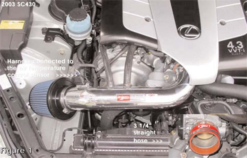 Injen 01-03 LS430 GS430 SC430 Polished Short Ram Intake - Mammoth Racing -