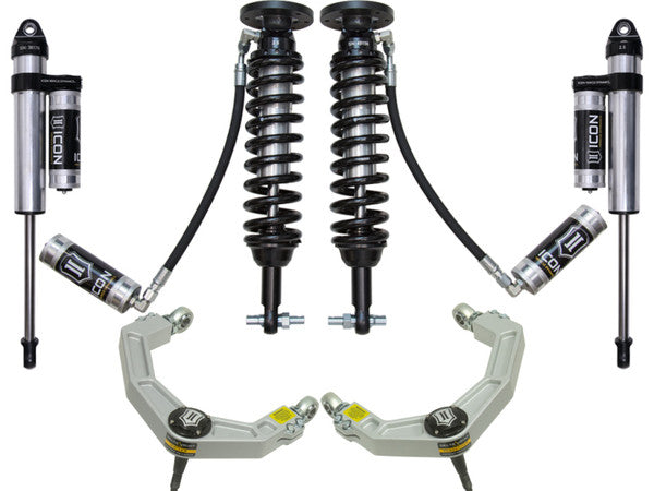 Icon 2015+ Ford F-150 2WD 1.75-3in Stage 4 Suspension System w/Billet Uca - Mammoth Racing -
