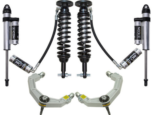 Icon 2015+ Ford F-150 2WD 1.75-3in Stage 4 Suspension System w/Billet Uca - Mammoth Racing -