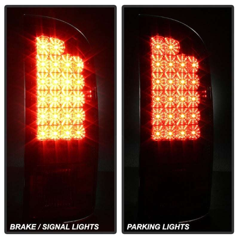 Spyder Dodge Ram 07-08 1500/Ram 07-09 2500/3500 LED Tail Lights Chrome ALT-YD-DRAM06-LED-C - Mammoth Racing -