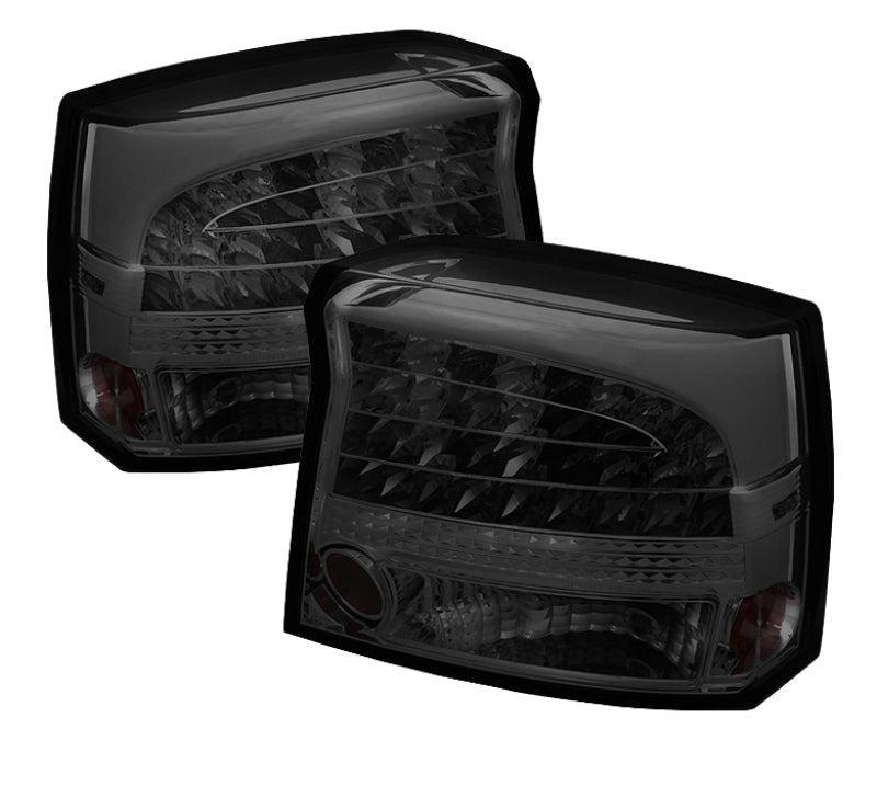 Spyder Dodge Charger 09-10 LED Tail Lights Smoke ALT-YD-DCH09-LED-SM - Mammoth Racing -