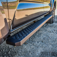 Westin Grate Steps Running Boards 79 in - Textured Black - Mammoth Racing -