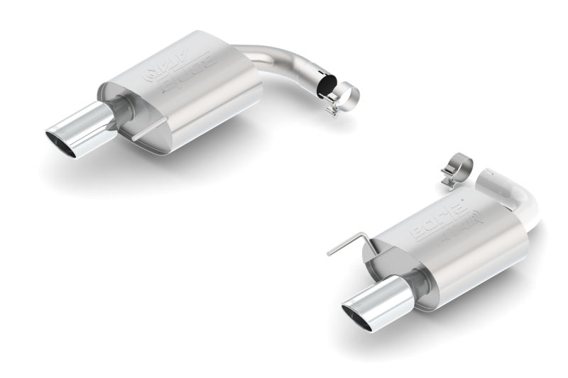 Borla Atak S Rear Section 15-17 Ford Mustang GT 5.0L V8 MT/AT 2.5in pipe 4in tip - My Store