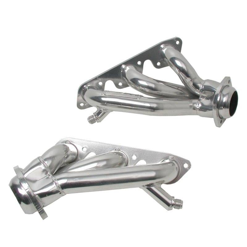 BBK 99-04 Mustang V6 Shorty Tuned Length Exhaust Headers - 1-5/8 Silver Ceramic - Mammoth Racing -