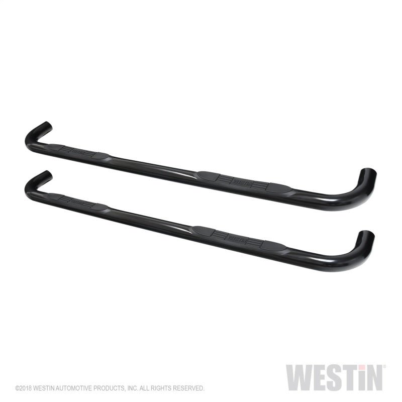 Westin 2019 Chevrolet Silverado/Sierra 1500 Crew Cab E-Series 3 Nerf Step Bars - Black - Mammoth Racing -