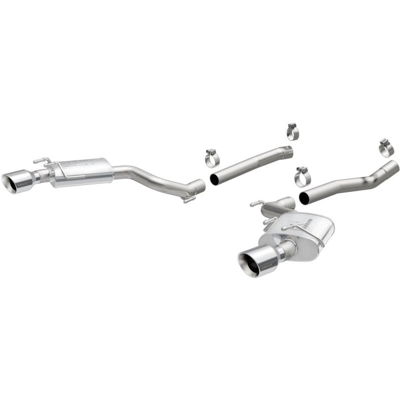 MagnaFlow 10-11 Camaro 6.2l V8 2.5 inch Street Series Axle Back Stainless Cat Back Exhaus - Mammoth Racing -