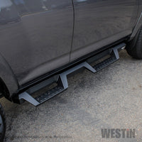Westin/HDX 10-17 Toyota 4Runner Trail Edition Drop Nerf Step Bars - Textured Black - Mammoth Racing -