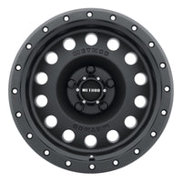 Method Mr307 Hole 17x8.5 0mm Offset 5x5 94mm CB Matte Black Wheel - Mammoth Racing -