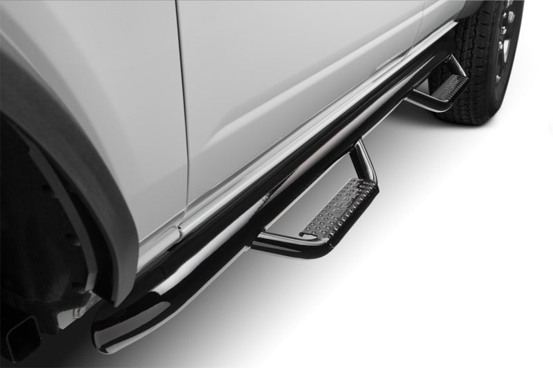 N-Fab Nerf Step 2021 Ford Bronco (4 Door) - Gloss Black - SRW - 3in - Mammoth Racing -