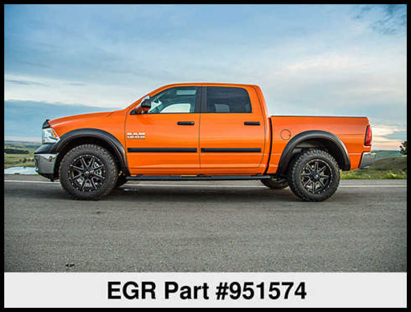 EGR Double Cab Front 41.5in Rear 28in Rugged Style Body Side Moldings - Mammoth Racing -