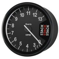 Autometer Stack Clubman Tachometer 80mm 0-3-13k RPM - Black - My Store