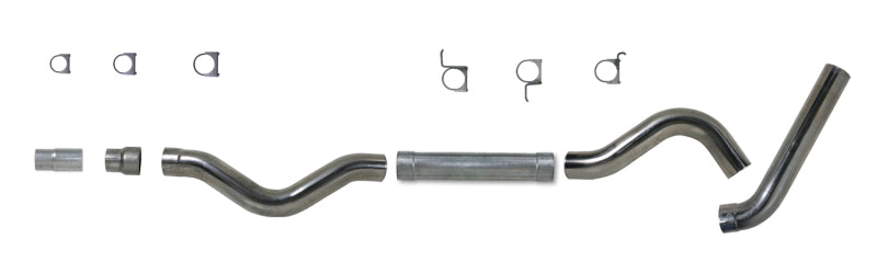Diamond Eye KIT 5in CB MFLR RPLCMENT PIPE SGL AL: 2006-2007.5 CHEVY 6.6L 2500/3500 - Mammoth Racing -