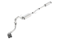 Borla 15-17 Ford F-150 2.7/3.5L V6 / 5.0 V8 2/4WD Black Chrome Angle-Cut Side Exit Catback Exhaust - My Store