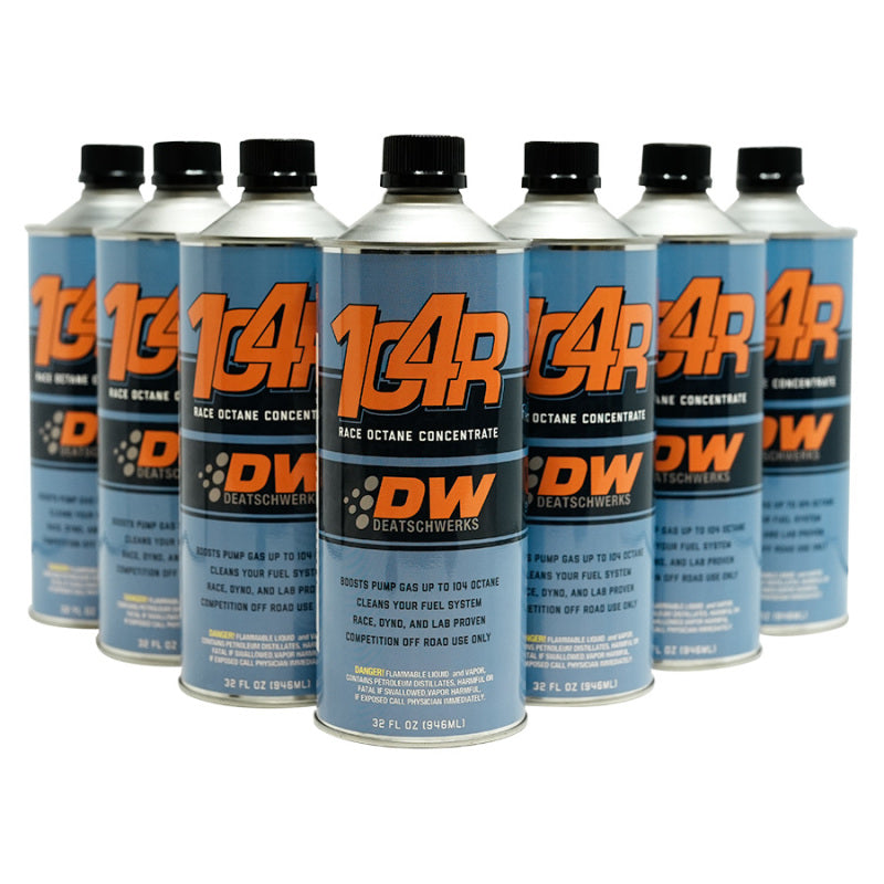DeatschWerks 104R Race Octane Booster 32oz. Cans - Case of 8 - Mammoth Racing -