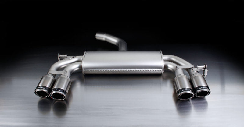 Remus 2011 Volkswagen Golf VI 1.2L Cat Back Exhaust w/84mm Angled w/Carbon Ring Tail Pipe Set - Mammoth Racing -