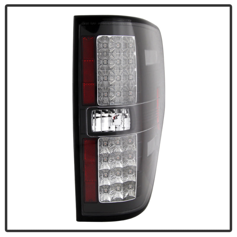 Spyder Ford F150 09-14 LED Tail Lights Black ALT-YD-FF15009-LED-BK - Mammoth Racing -
