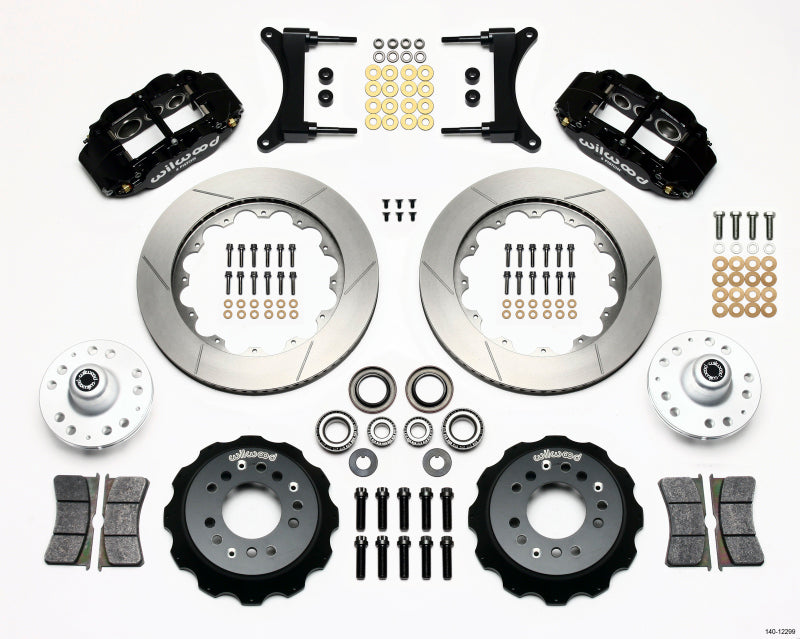 Wilwood Narrow Superlite 6R Front Hub Kit 14.00in 79-87 GM G Body - Mammoth Racing -