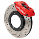 Wilwood 69-74 Porsche 911 Front Powerlite Brake Kit 3in MT Drilled & Slotted - Red - My Store