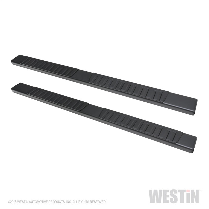 Westin 2019 Chevrolet Silverado/Sierra 1500 Crew Cab R7 Nerf Step Bars - Black - Mammoth Racing -