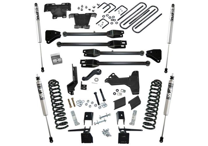 Superlift 17-20 Ford F-250/F-350 SuperDuty 4WD Diesel 6in Link Kit- w/ Fox 2.0 Shocks - Mammoth Racing -