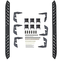 Westin 2007-2018 Chevy Silverado 15/25/3500 Crew Cab Thrasher Running Boards - Textured Black - Mammoth Racing -