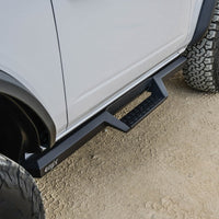 Westin/HDX 2021+ Ford Bronco (2-Door) Drop Nerf Step Bars - Textured Black - Mammoth Racing -