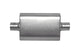 Gibson CFT Superflow Center/Center Oval Muffler - 4x9x13in/3in Inlet/3in Outlet - Stainless - Mammoth Racing -