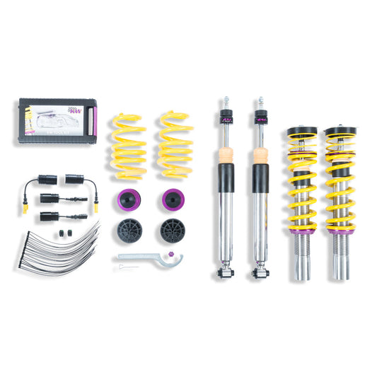 KW Coilover Kit V3 2018+ Audi S5 (B9) Coupe w/ Electronic Dampers - Mammoth Racing -