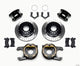 Wilwood D154 P/S Park Brake Kit Drilled Mopar/Dana 2.50in Off w/Snap Ring Brng - Mammoth Racing -