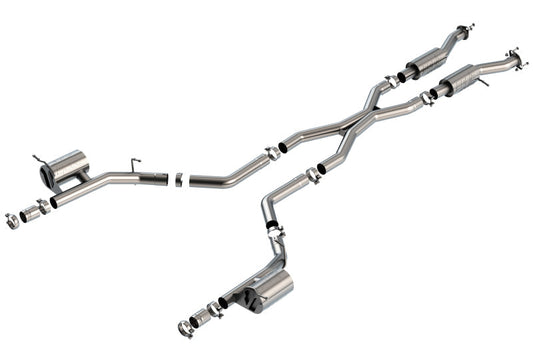Borla 2021+ Dodge Durango SRT Hellcat 6.2L V8 AWD ATAK Cat-Back Exhaust System - Factory Tips - My Store