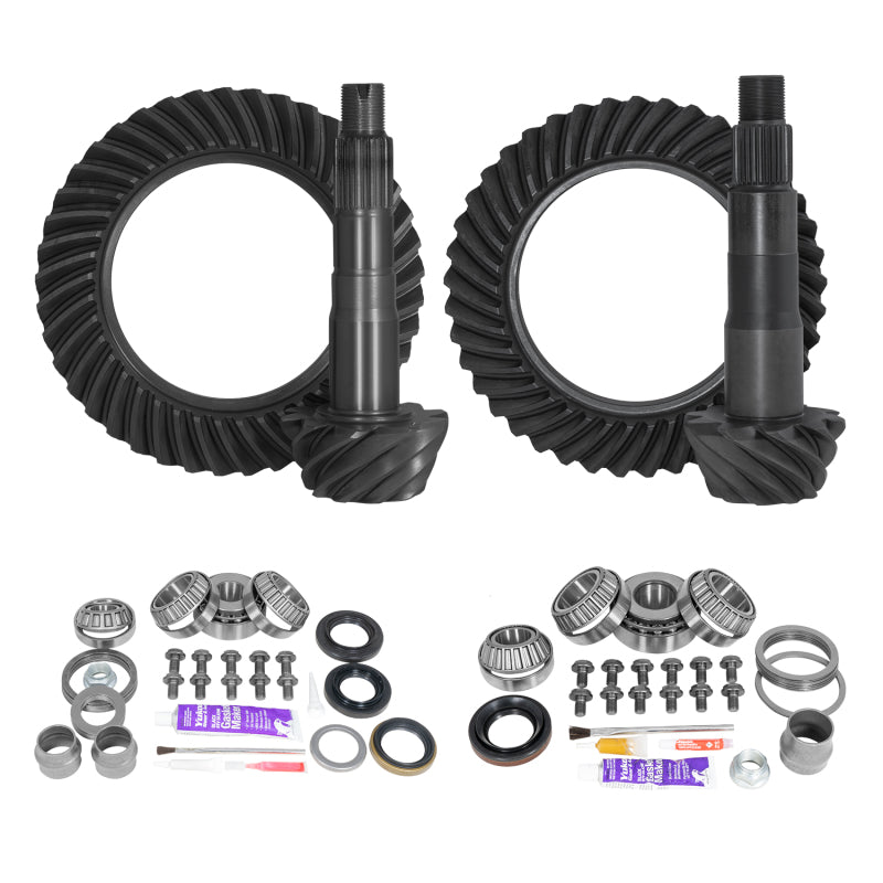 Yukon Ring & Pinion Gear Kit Front & Rear for Toyota 8.2/8IFS Diff (w/o Factory Locker) 4.88 Ratio - My Store