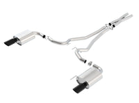 Borla Atak S Cat-Back 15-17 Ford Mustang GT 5.0L V8 MT/AT 2.5in pipe 4in tip (Black Chrome) - My Store