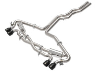 aFe 20-22 Audi RS6 Avant V8 4L (tt) MACH Force-Xp 3in to 2.5in 304 SS Cat-Back Exhaust w/ Black Tip - Mammoth Racing -