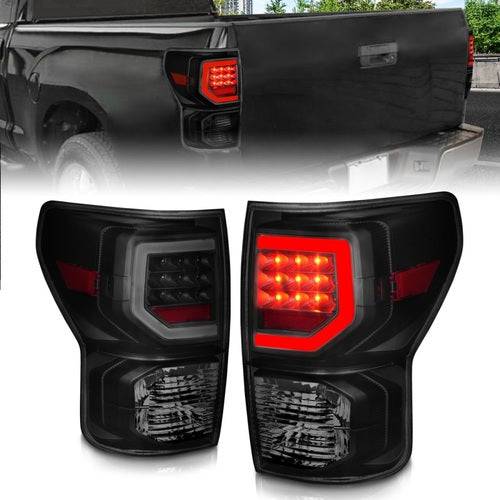 Anzo 07-11 Toyota Tundra Full LED Tailights Black Housing Smoke Lens G2 (w/C Light Bars) - My Store