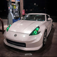 Oracle Nissan 370 Z 09-20 LED Dual Halo Kit - Red - Mammoth Racing -