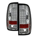 Xtune Ford F150 Styleside 97-03 / F250/350/450/550 99-07 LED Tail Lights Chrome ALT-ON-FF15097-LED-C - Mammoth Racing -