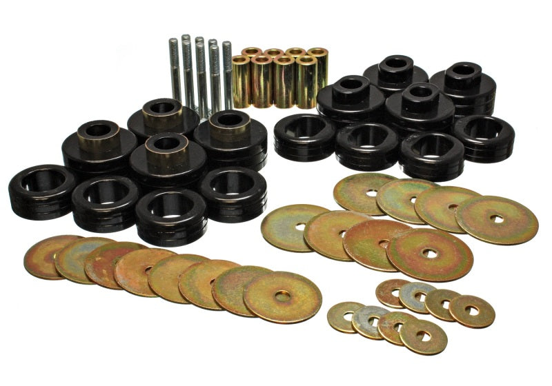 Energy Suspension Cab Mount Set - Club Cab - Black - Mammoth Racing -